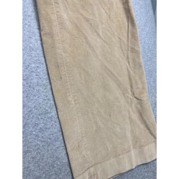 Talbots Corduroy Straight Leg Chino Pants Womens Petite 16 Casual Khaki - Picture 3 of 12